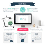 Girl Story Chip Bag INSTANT ACCESS DOWNLOAD