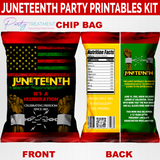 Juneteenth Party Printables Kit