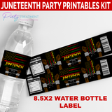 Juneteenth Party Printables Kit