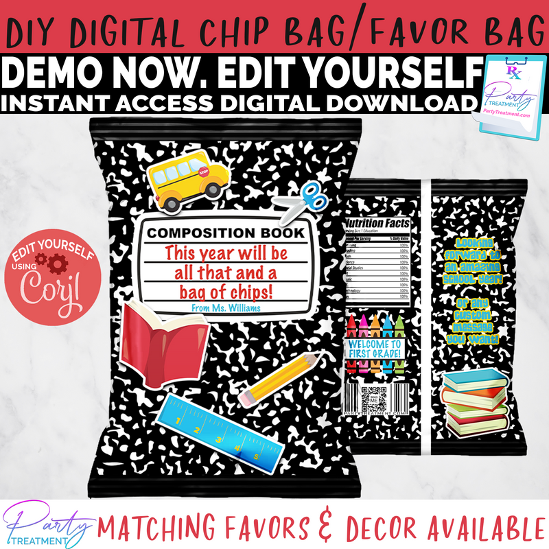 All that and a bag of chips school chip bag