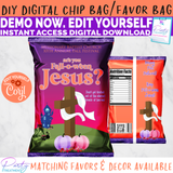 Are You Falloween Jesus Chip Bag