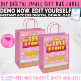 Girl Story Gift Bag INSTANT ACCESS DOWNLOAD