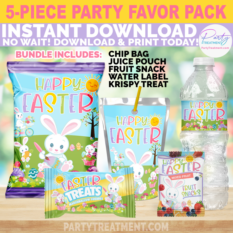 Printable Easter Basket Stuffers Bundle